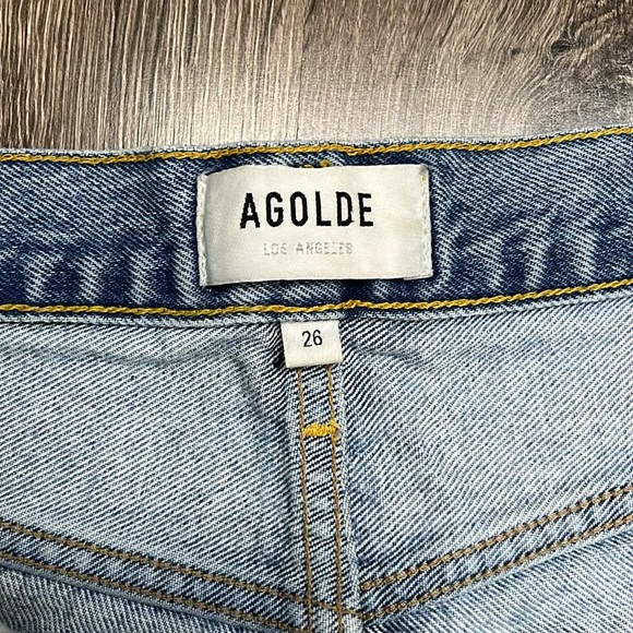 Agolde high waisted Jean shorts - Picture 3 of 3